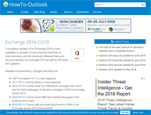 Tablet Screenshot of howto-outlook.com